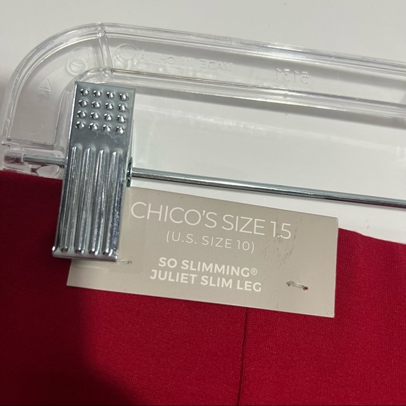 Chico’s So Slimming Juliet Side-Vent Ankle Pants Size 10 - Picture 13 of 13